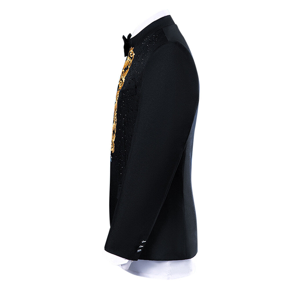 Youthup Mens Slim Evening Dress Choral Performance Suit£¨Blazer+Pant£©