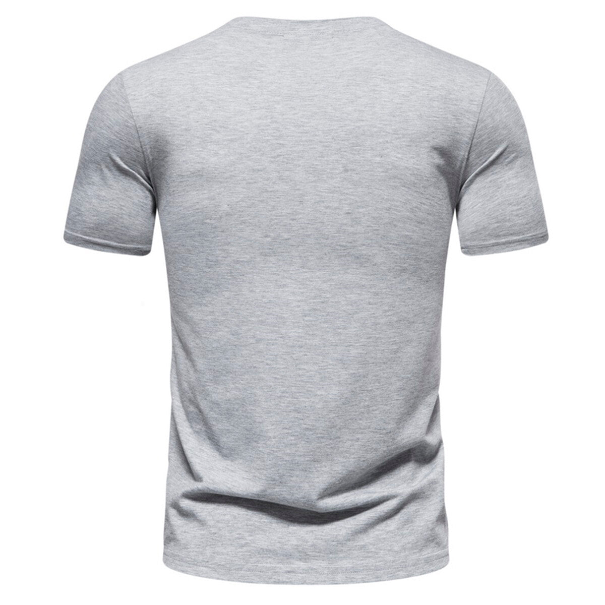 Youthup Mens Personalized Side Button T-Shirt