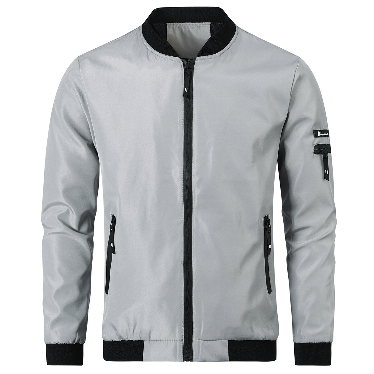 YOUTHUP Mens Lightweight Casual Baseball Sports Cargo Bomber Jacket