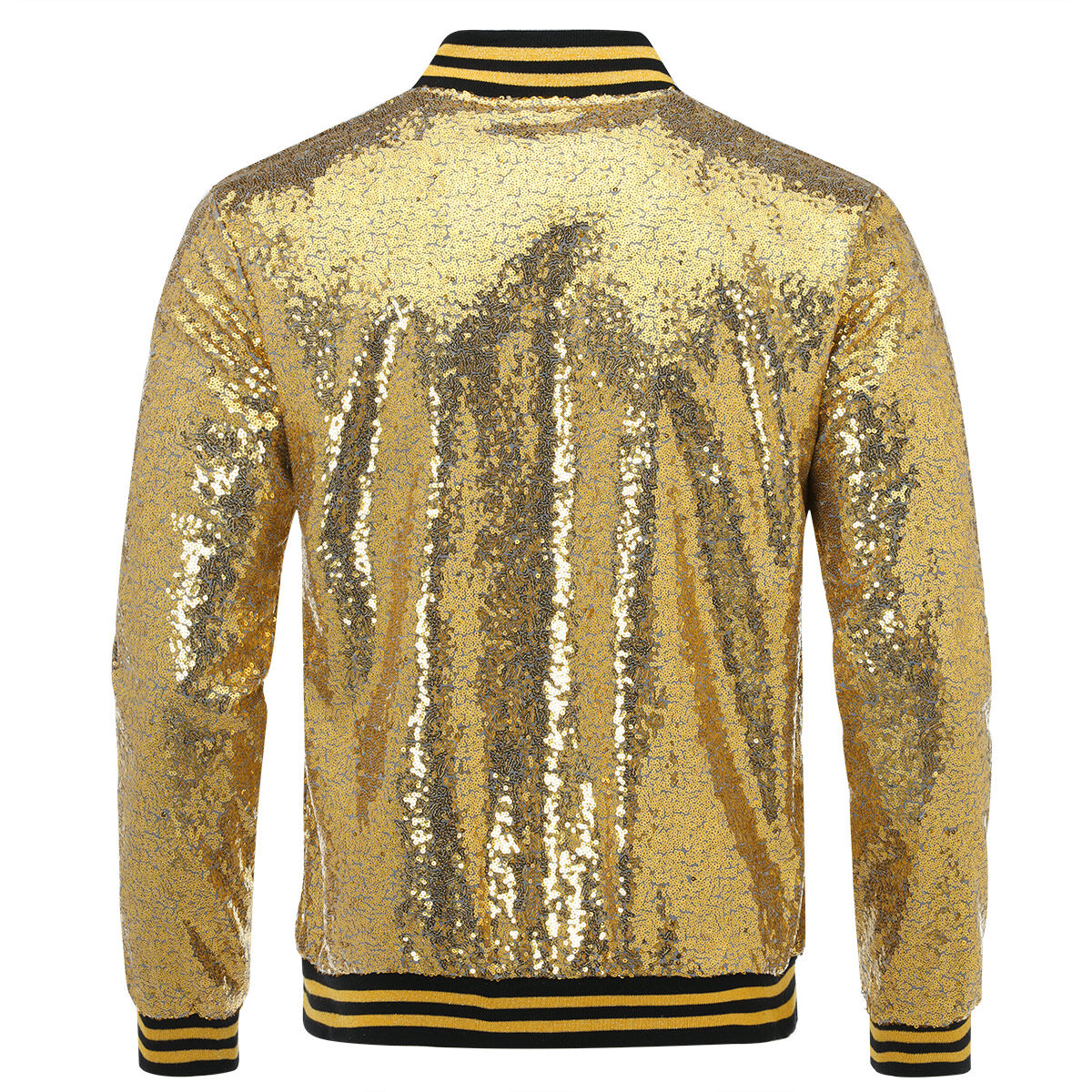 Youthup Mens Party Show Sparkle Sequins Jacket