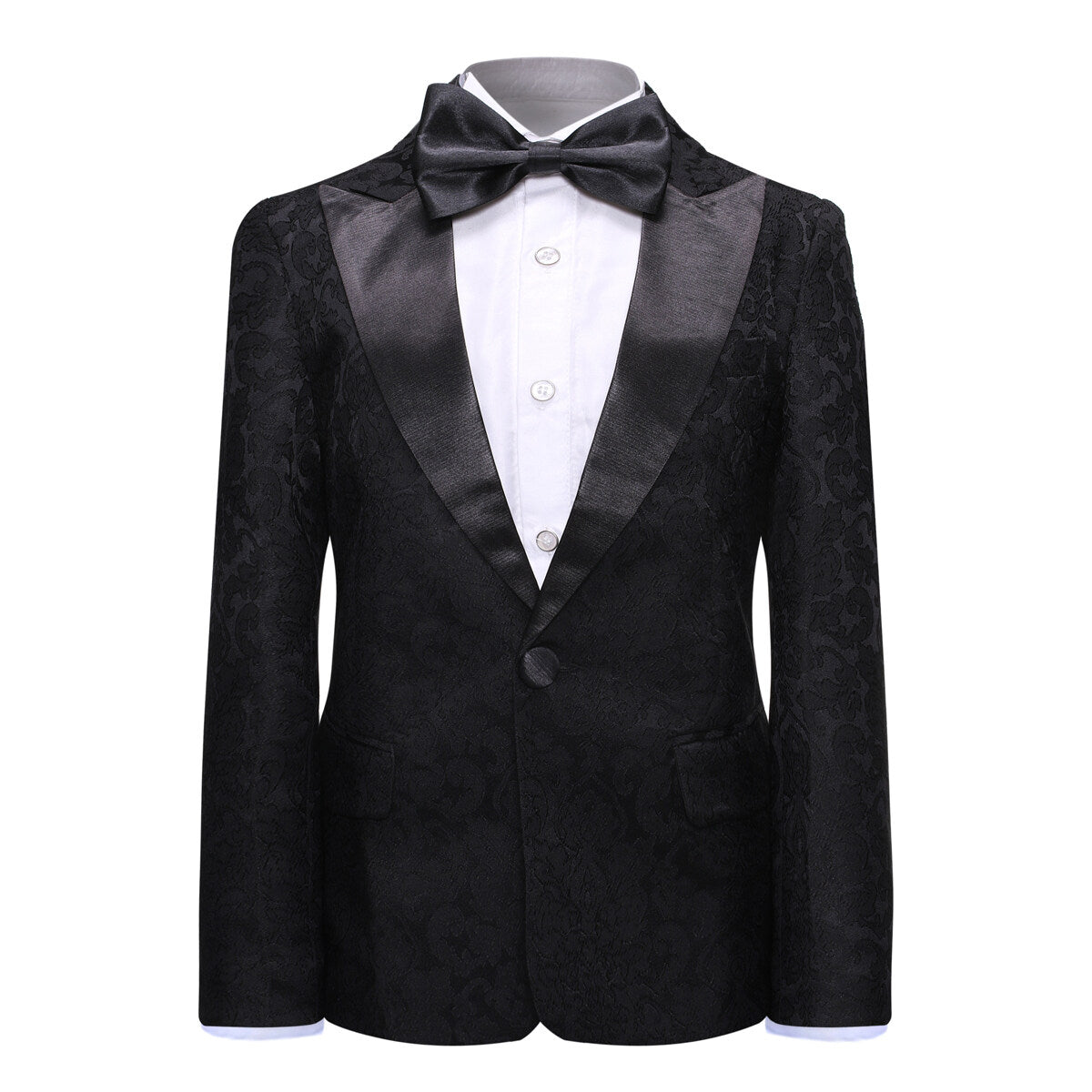 Youthup Boys Suit Jacquard 2-Piece Evening Wedding Blazer and Pants