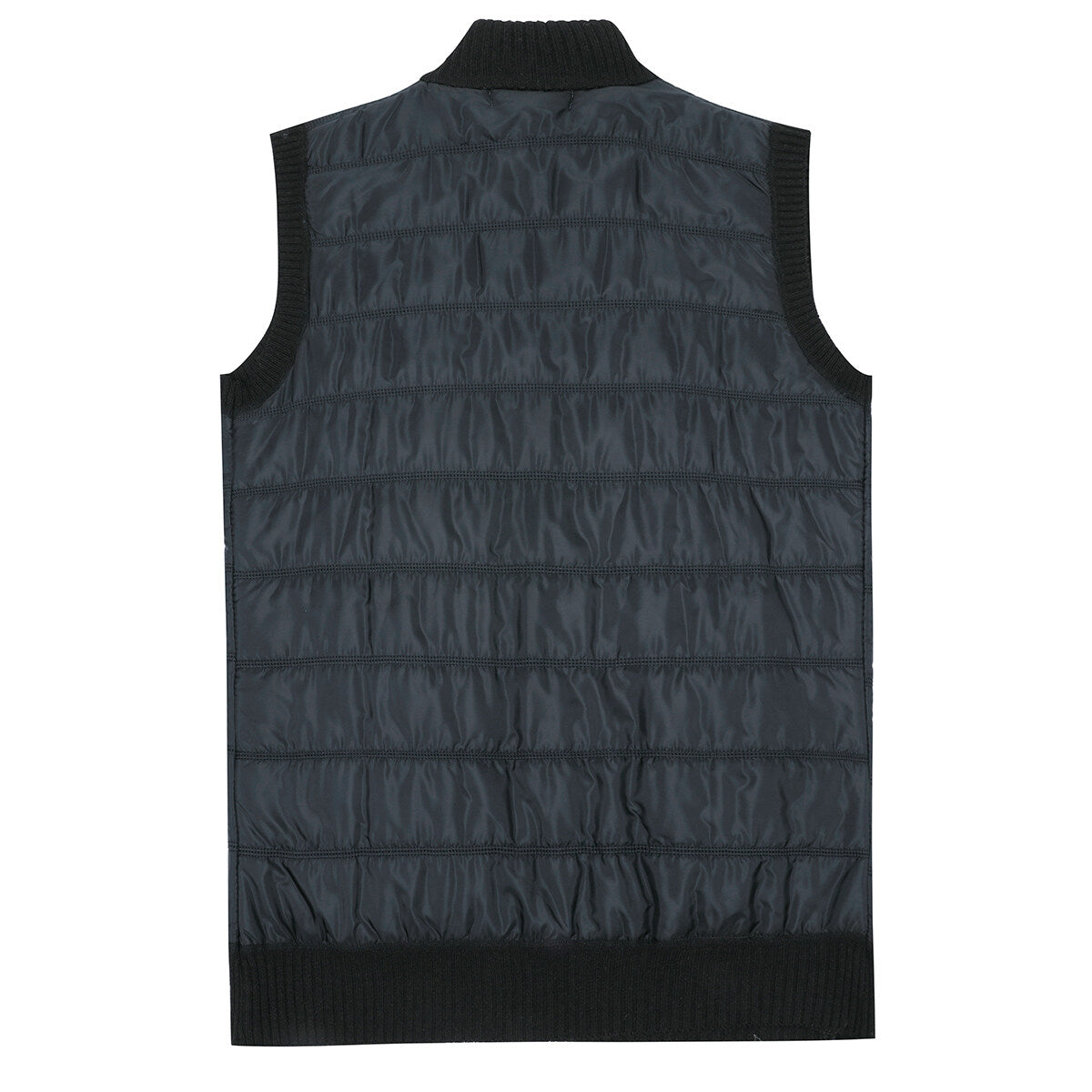 Youthup Mens Outdoor Sleeveless Jacket Fleece Leopard Lined Puffer Vest