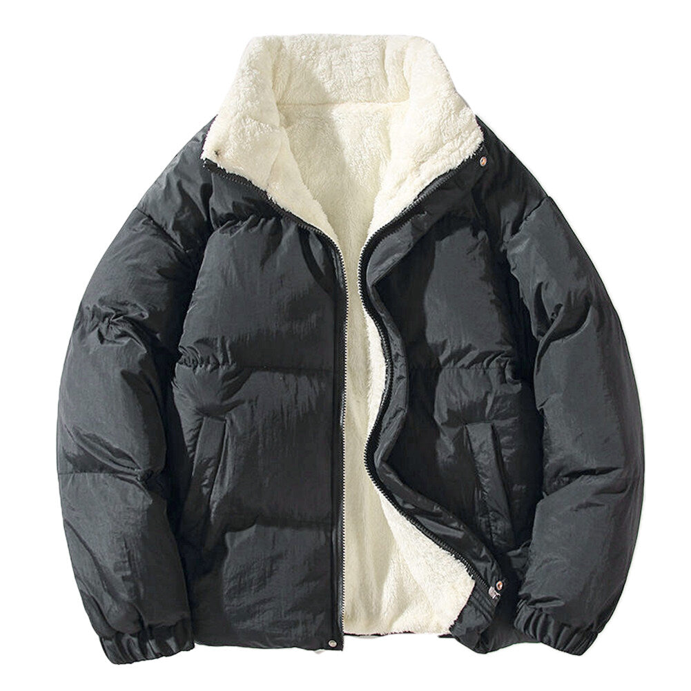 Youthup Mens Fleece Lined Warm Jacket