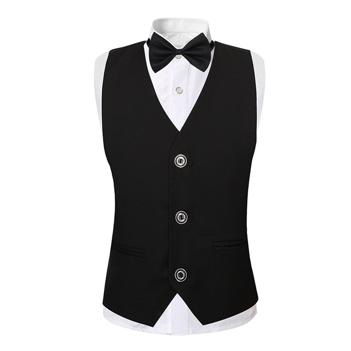 Youthup Boys 3Pce Suit Open Stitching Blazer Wedding Dinner Party Tuxedo
