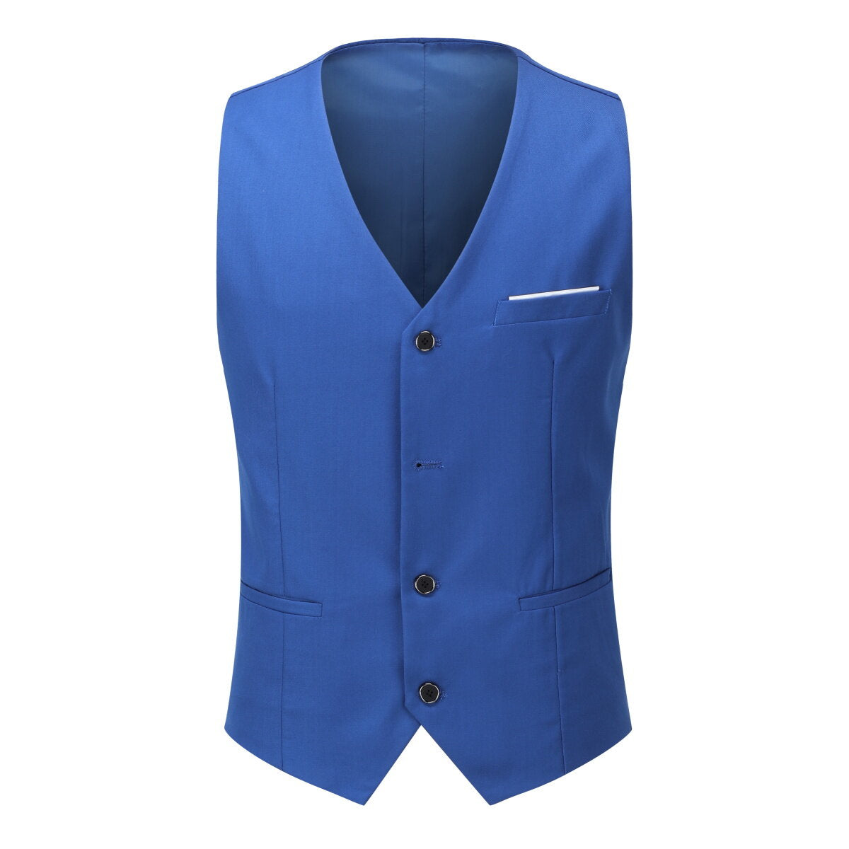 Youthup Mens 3-Pce Business Suit Slim Fit Wedding Party Blazer and Vest and Pants