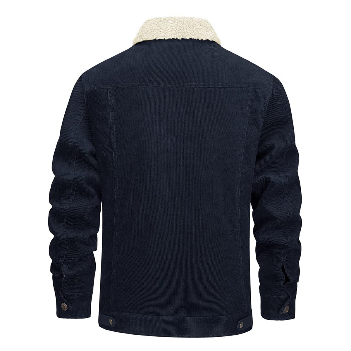Youthup Mens Velvet Corduroy Thick Fleece Lined Jacket