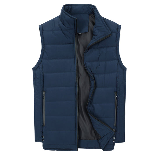 YOUTHUP Mens Gilet Winter Casual Quilted Body Warmer Padded Puffer Vest