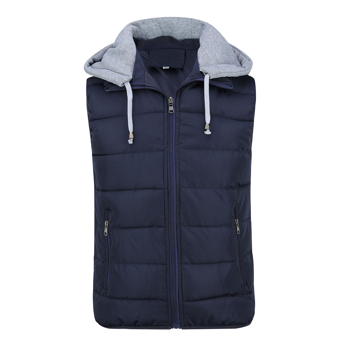 Youthup Mens Hooded Sleeveless Jacket Padded Puffer Vest