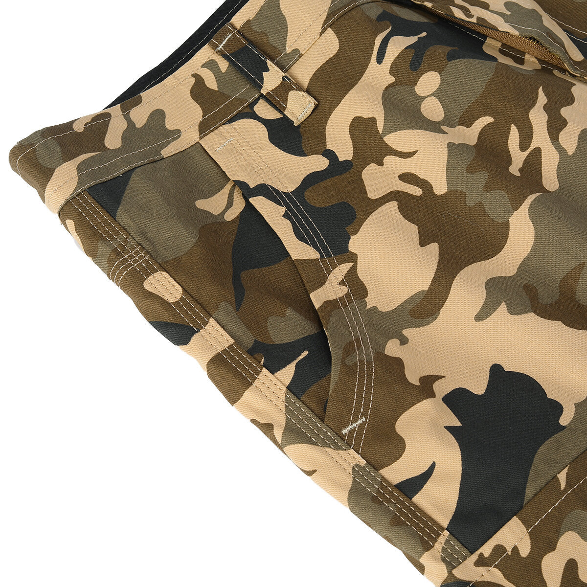YOUTHUP Mens Outdoor Casual Sports Camo Cargo Shorts