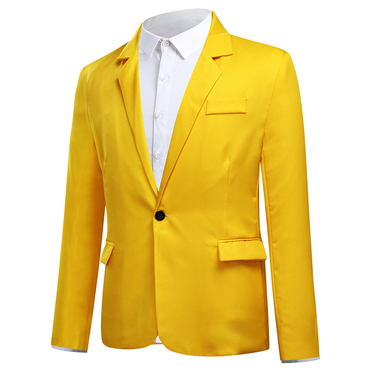 YOUTHUP Mens Classic Business Casual Thin Blazer
