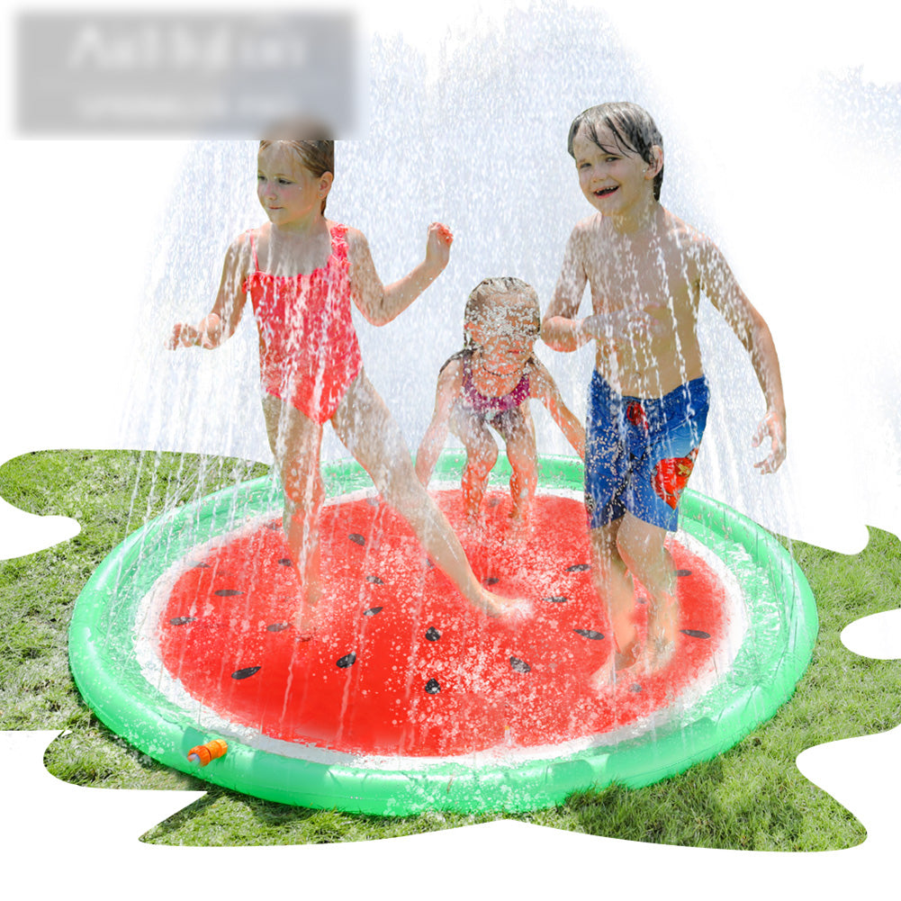 Alfombra de juego de 170 cm - Alfombra rociadora de agua para jardín - Colchón de piscina para bebés