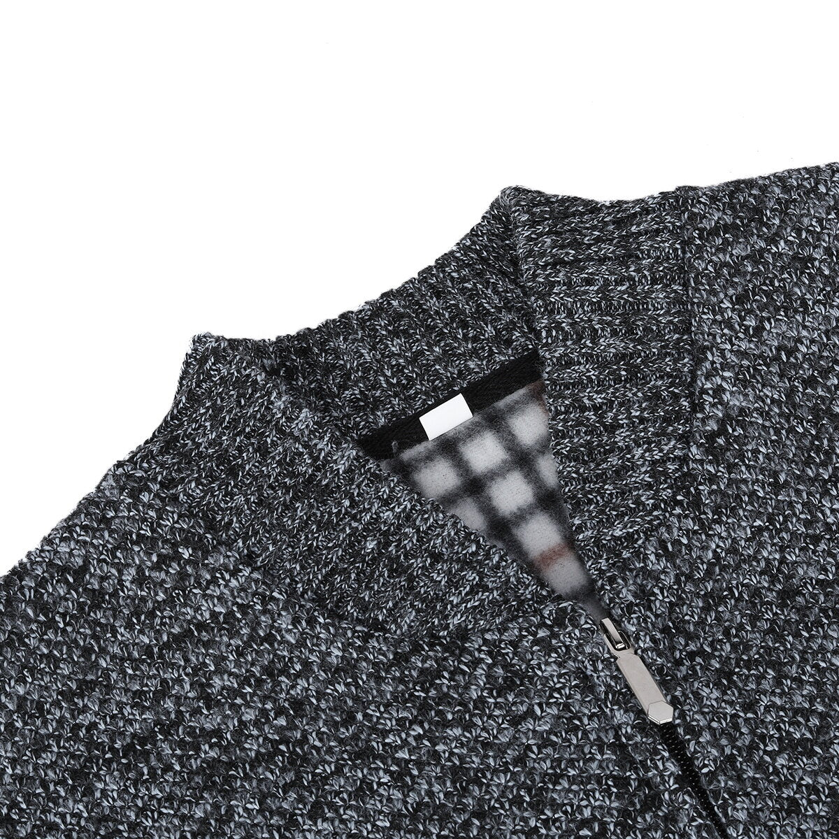 Youthup Mens Color Block Knitted Cardigan Sweatshirt