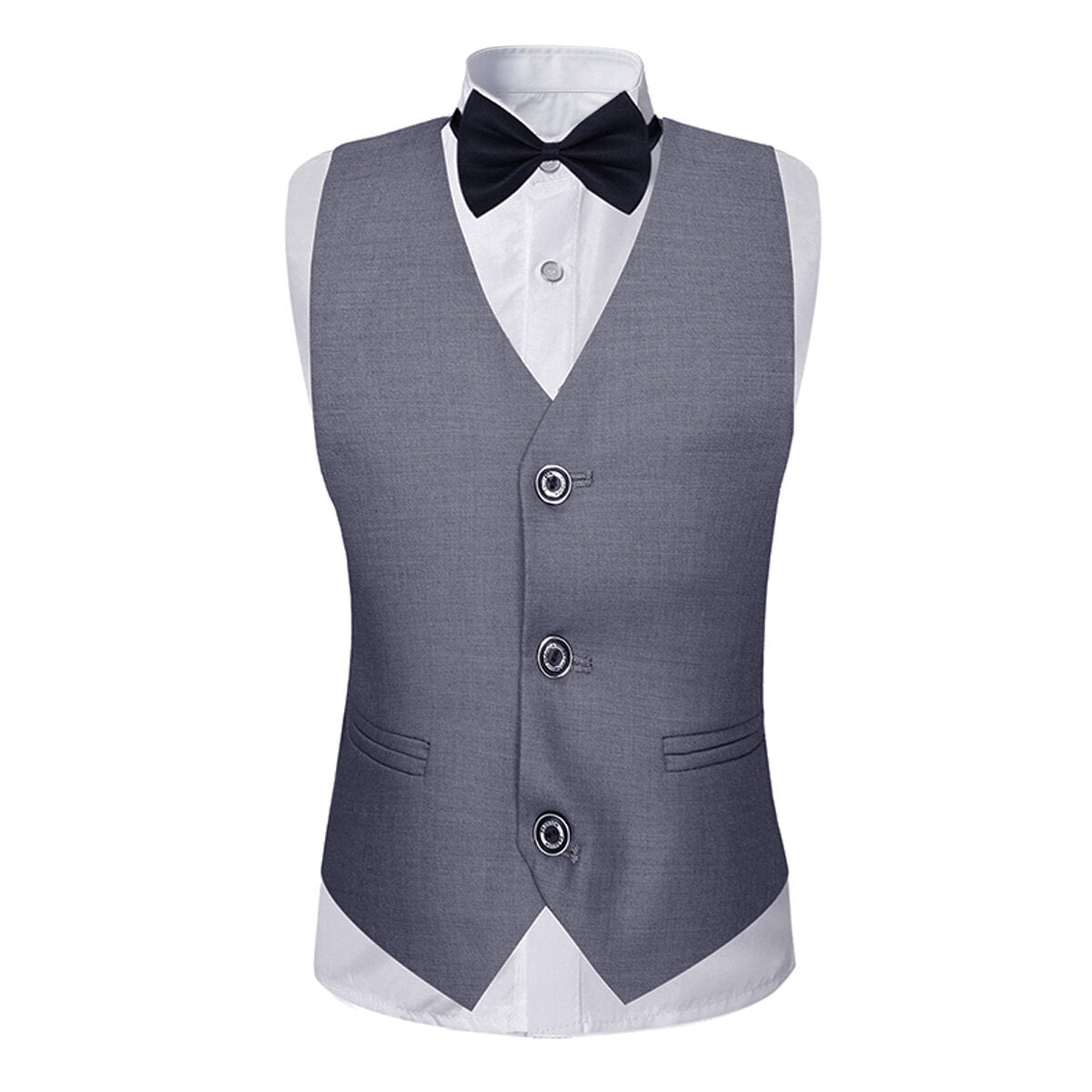 Youthup Boys 3Pce Suit Open Stitching Blazer Wedding Dinner Party Tuxedo