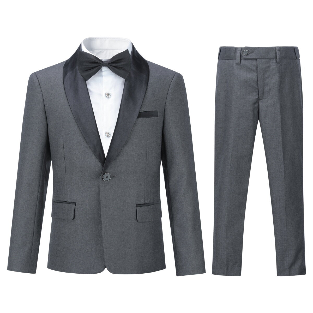 YOUTHUP Boys Youth Wedding Evening Dress Slim Fit Suit Blazer and Pants