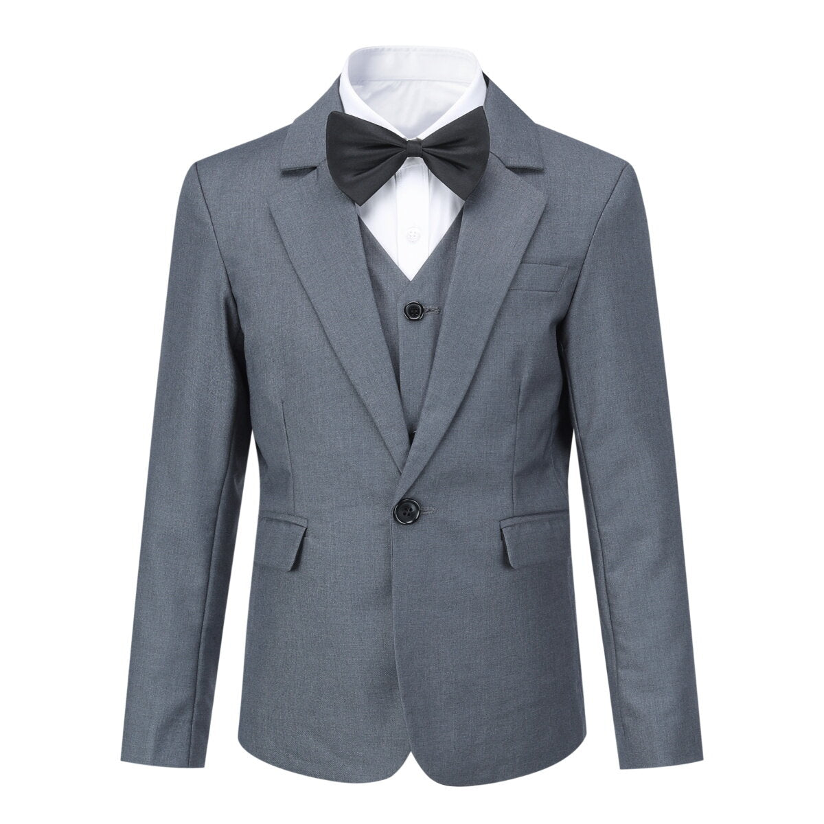 Youthup Boys 3Pce Formal Suit Slim Fit Blazer and Vest and Pants
