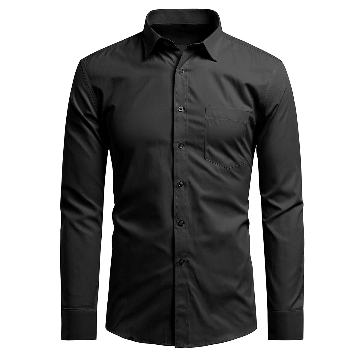 Youthup Mens Slim Business Formal Suit Shirt