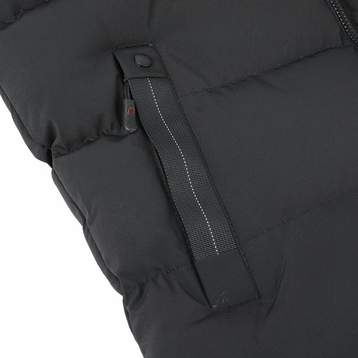 Youthup Mens Padded Puffer Removable Hooded Vest Outdoor Waistcoat