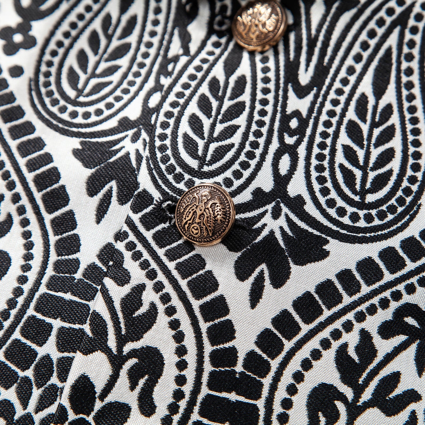 Youthup Mens Paisley Patterned Business Vest