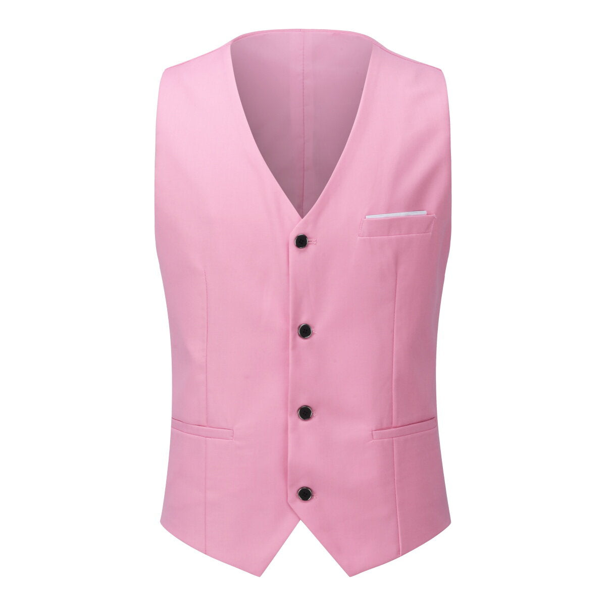 Youthup Mens 3-Pce Business Suit Slim Fit Wedding Party Blazer and Vest and Pants