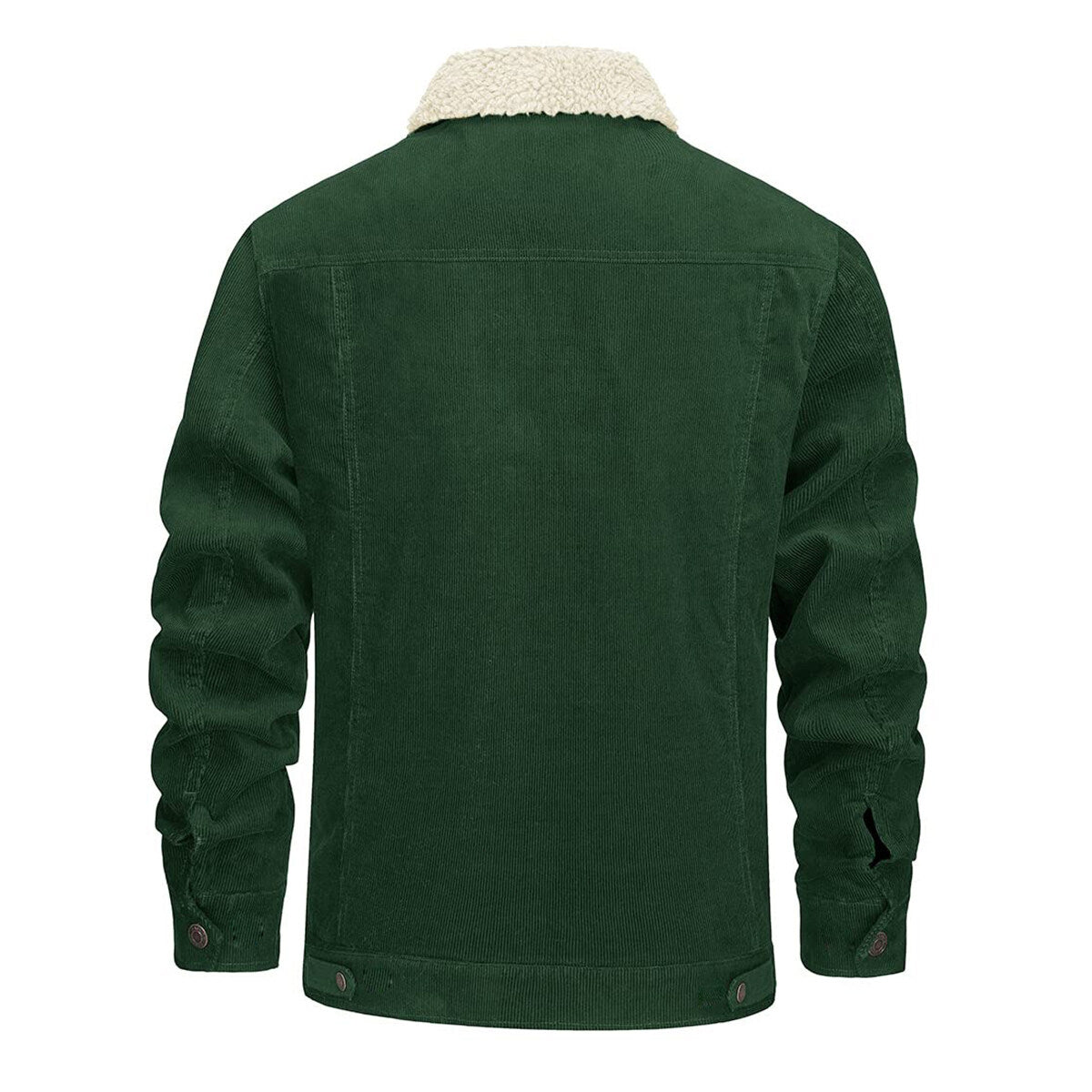Youthup Mens Velvet Corduroy Thick Fleece Lined Jacket