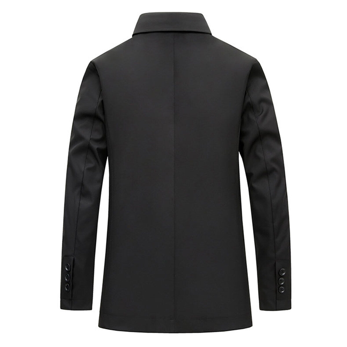 Youthup Mens Slim Fit Lapel Trench Coat Dust Coat