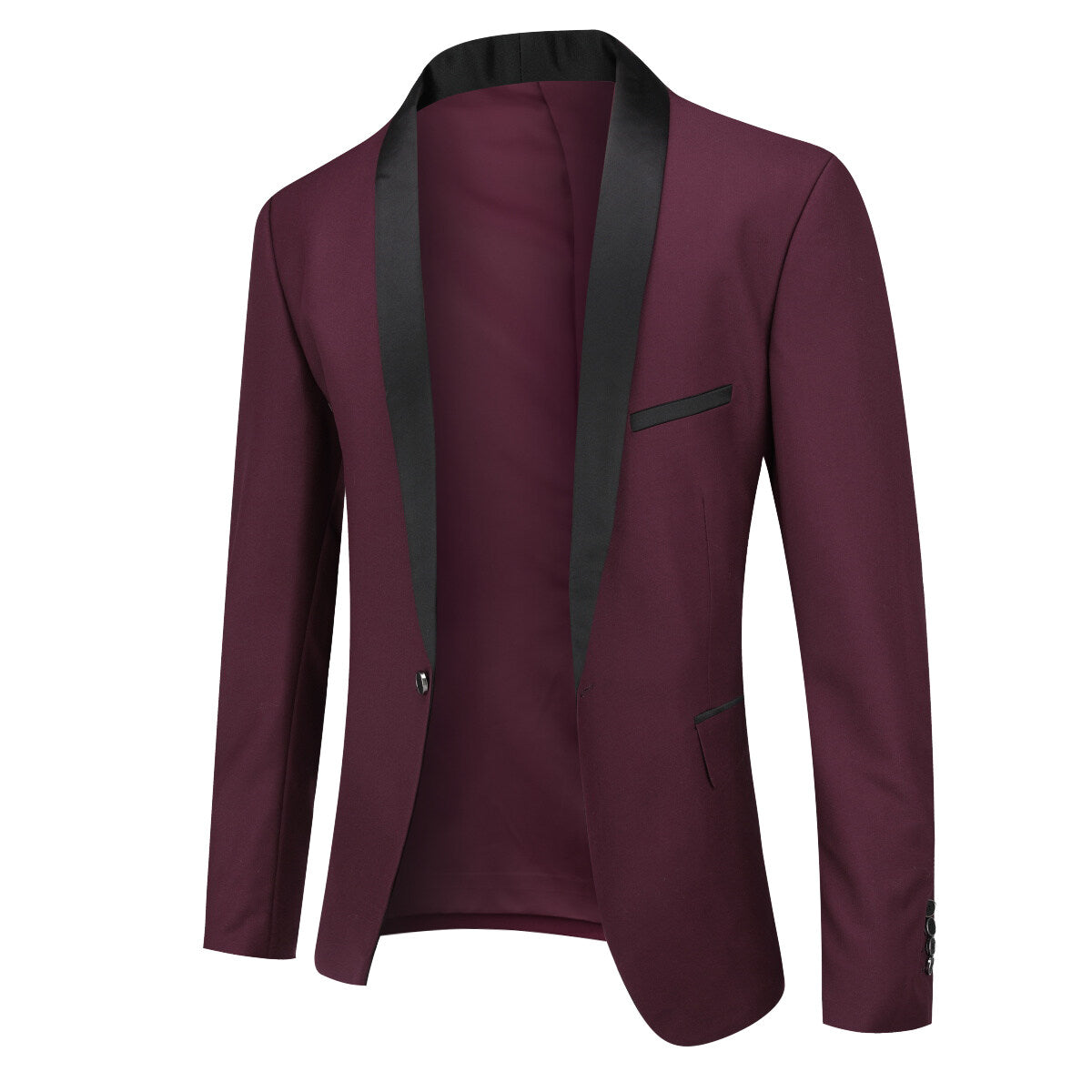 Youthup Mens Business Slim Fit Wedding Party Blazer