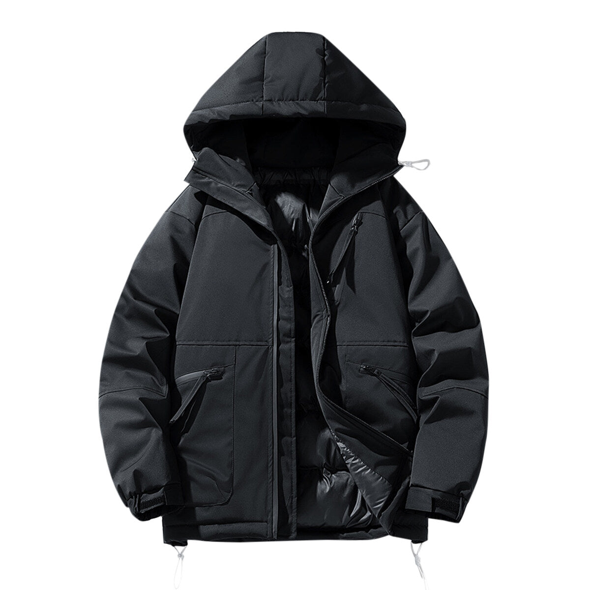 Youthup Mens Hooded Padded Down Jacket