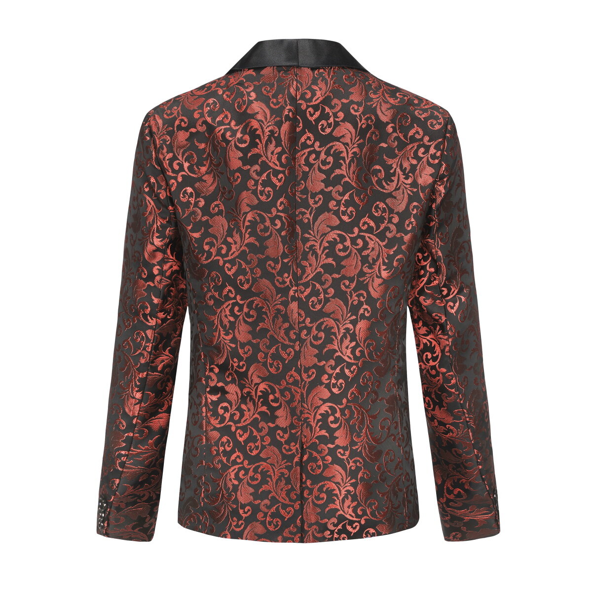 Youthup Boys Teen Suit 2Pcs Paisley Print Dress Formal Wedding Blazer and Pants