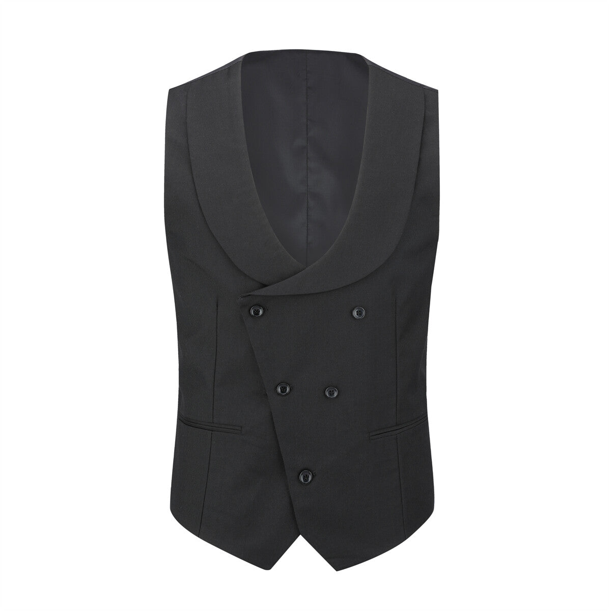 Youthup Mens 3 Piece ColorBlock Suits Dress Wedding Party Blazer and Waistcoat and Pants