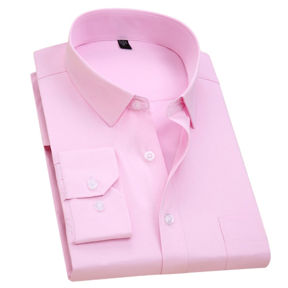 Youthup Mens Slim Business Formal Suit Shirt