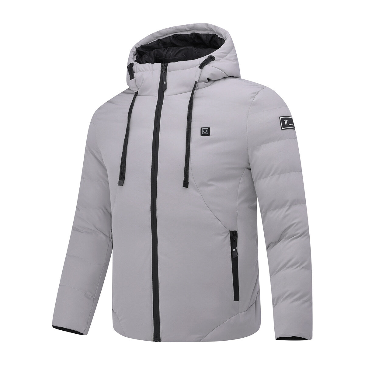 YFFUSHI Mens Heated Down-Padded Coat Puffer Jacket