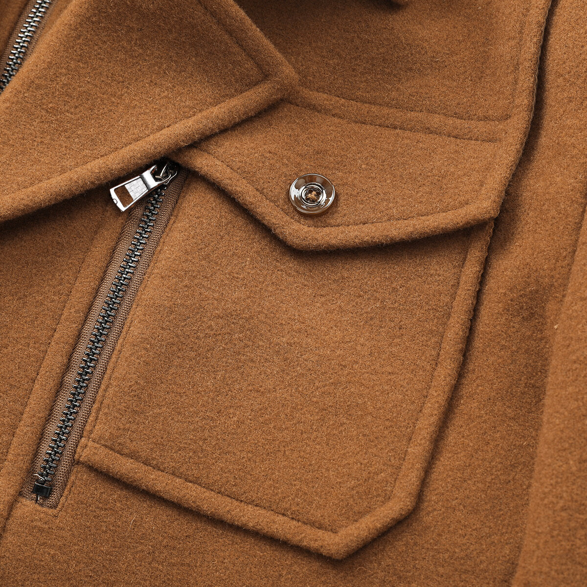 Youthup Mens Military Wool Coats Thin Fit Winter Trench Peacoat