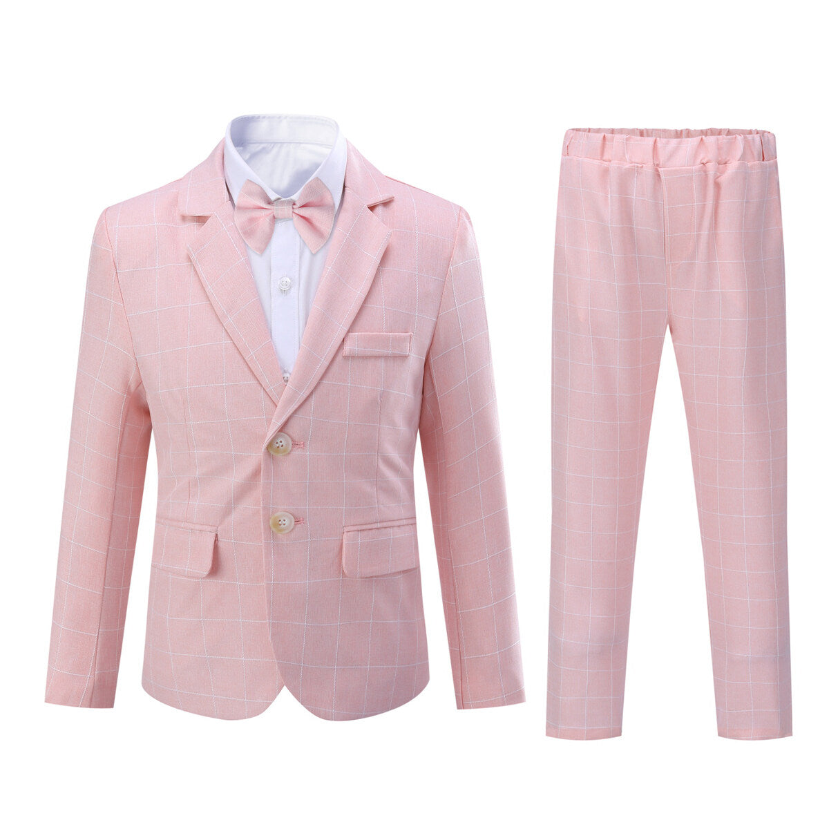 YOUTHUP Boys Suits Toddler Tuxedo Set Ring Bearer Outfit Dress Clothes