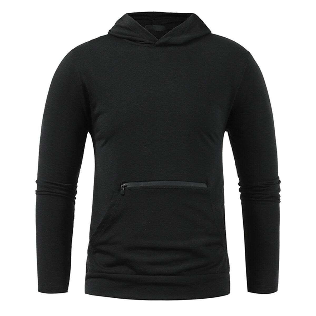 Youthup Mens Hooded Pocket Sweatshirt T-Shirt