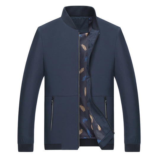 Youthup Mens Lightweight Casual Jacket for Middle Aged Dads