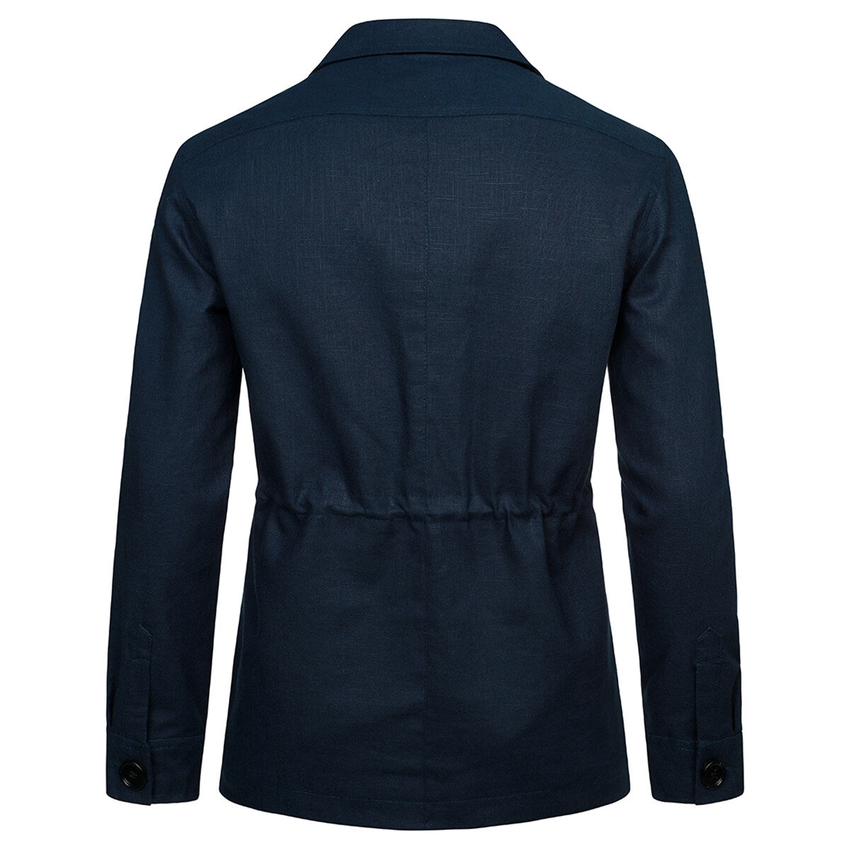 YOUTHUP Mens Casual Sports Lapel Cargo Jacket with Multiple Pockets