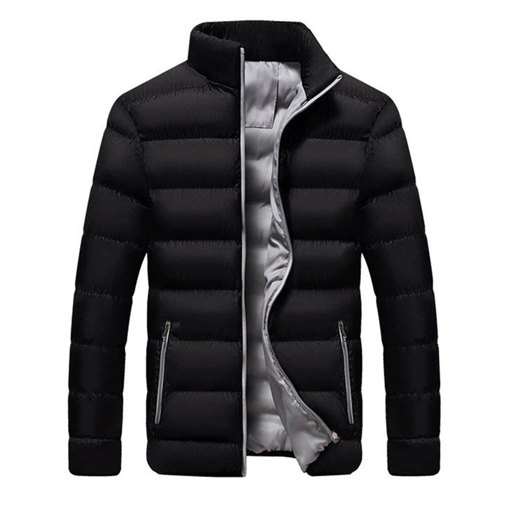 Youthup Mens Padded Jacket Warm Puffer Coat