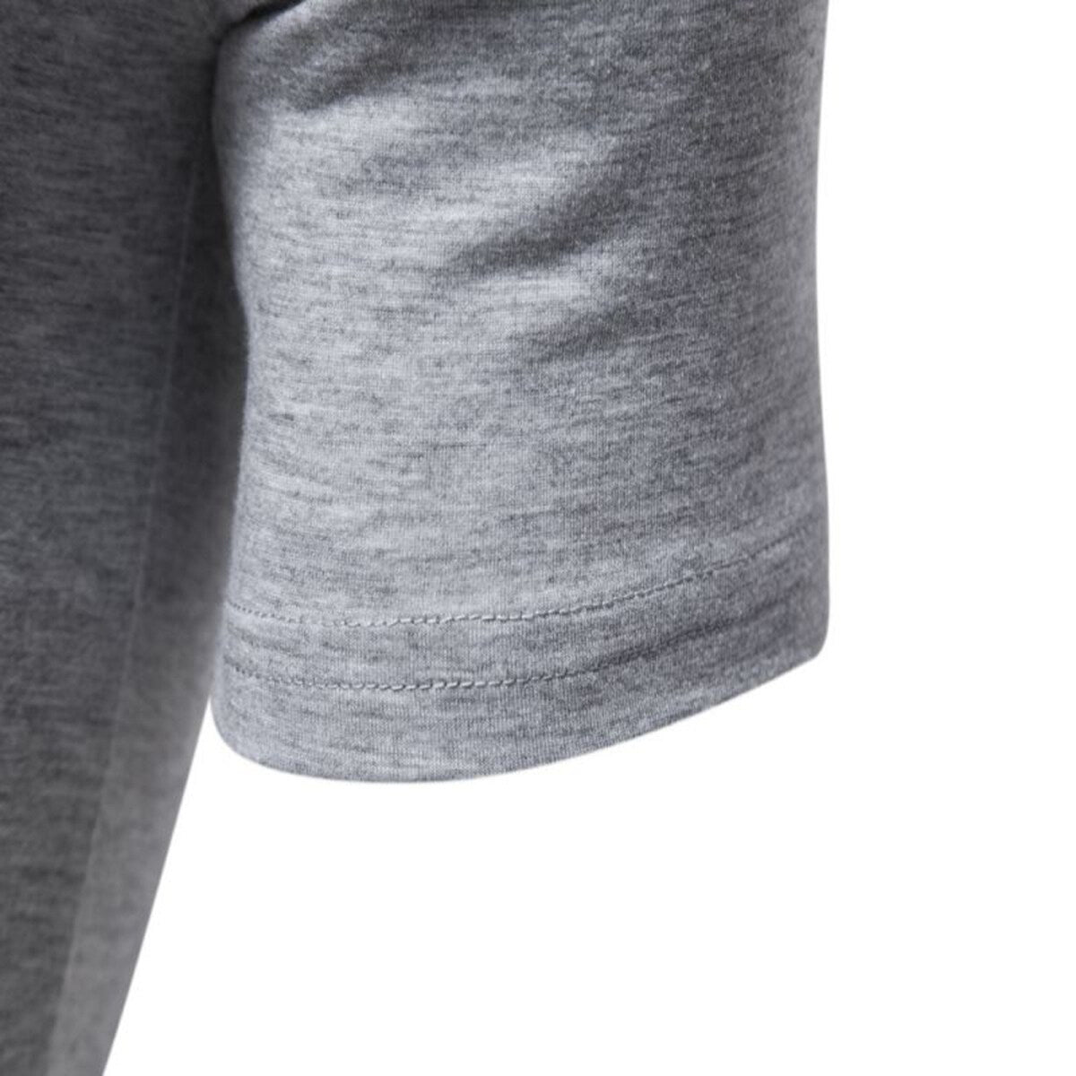 Youthup Mens Personalized Side Button T-Shirt