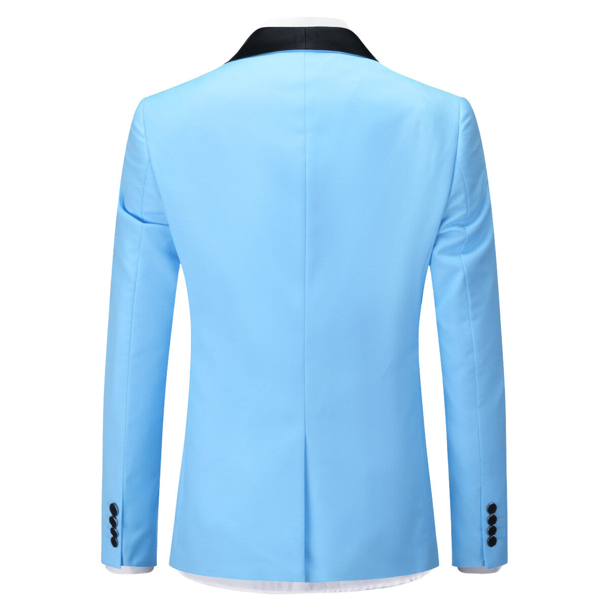 YOUTHUP Mens 2 Pieces Shawl Lapel Modern Wedding 1 Button Tuxedo and Trousers