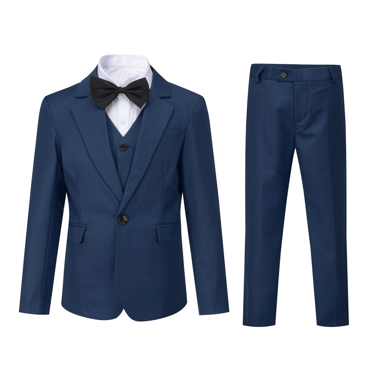 Youthup Boys 3Pce Formal Suit Slim Fit Blazer and Vest and Pants