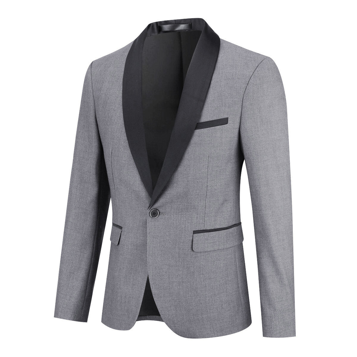 Youthup Mens Business Slim Fit Wedding Party Blazer