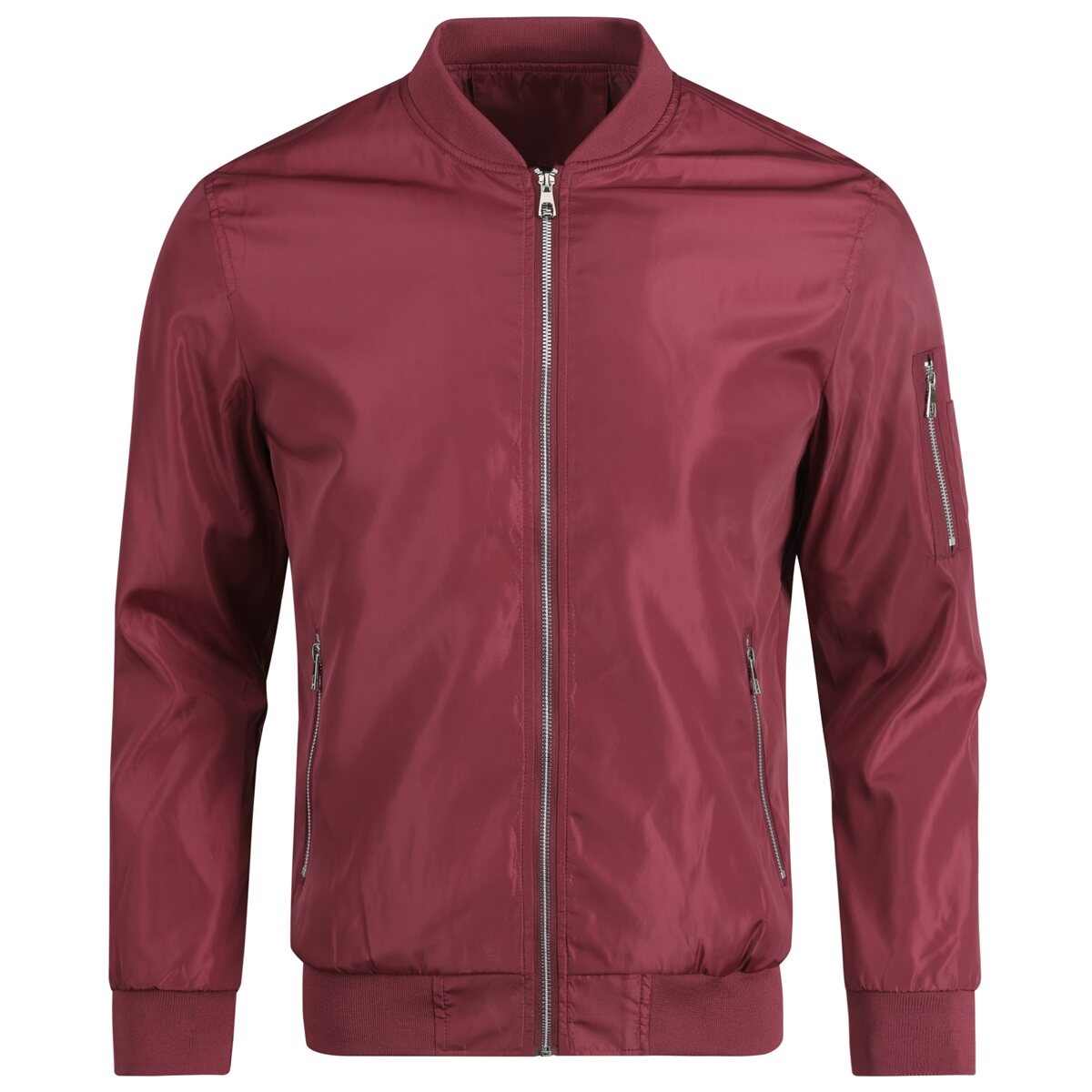 Youthup Mens Bomber Jackets Casual Lightweight Plus Size Coat