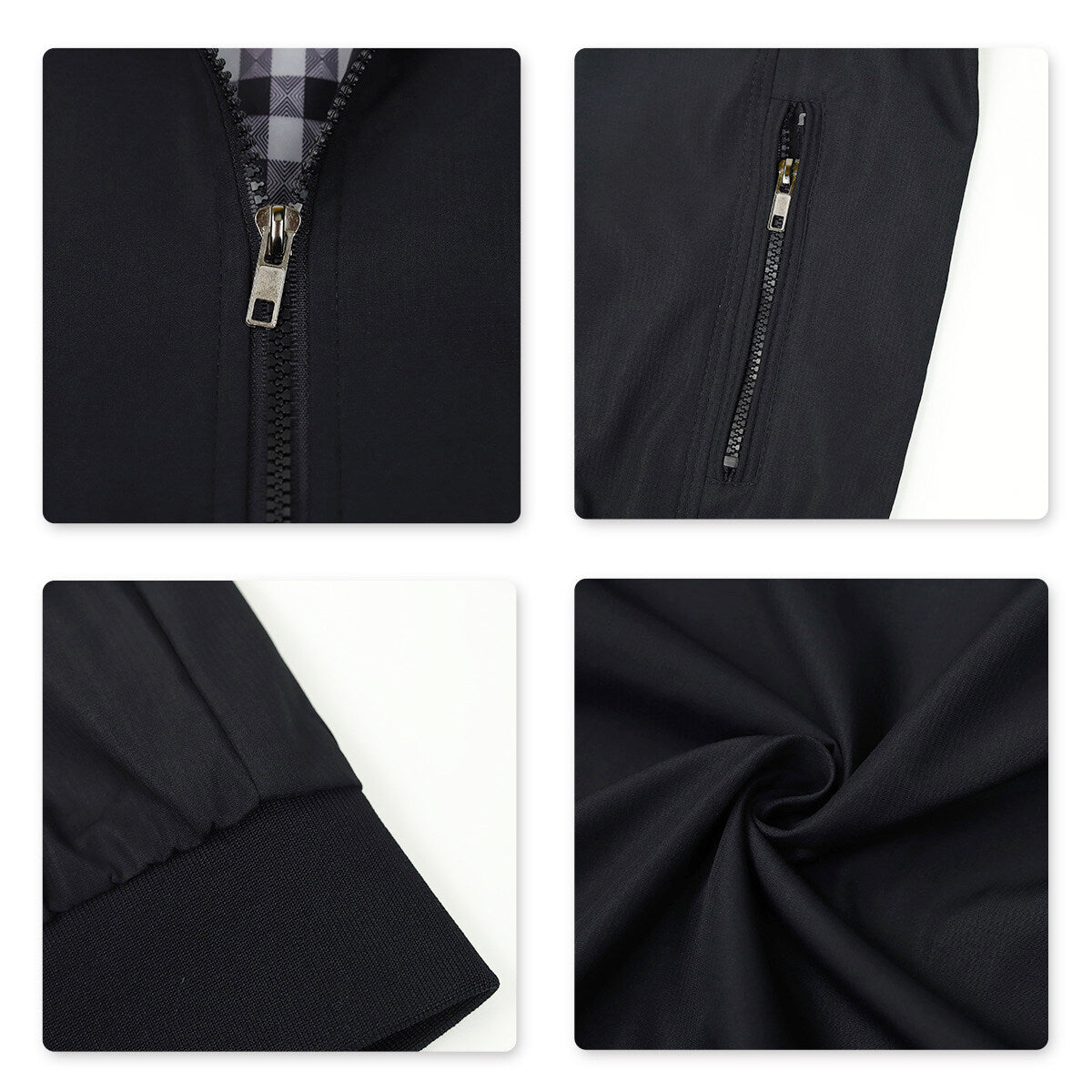 YOUTHUP Mens Outwear Sports  Casual Lightweight Bomber Jackets