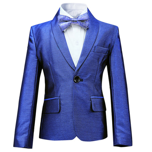 Youthup Boys 5Pce Shiny Party Wear Wedding Suit