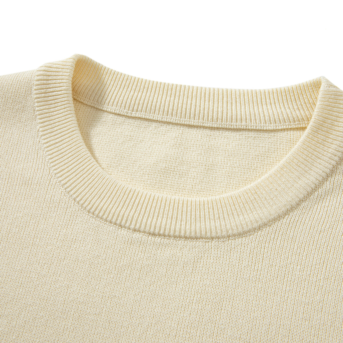 YOUTHUP Mens Casual Sweatshirt Classic Solid Soft Touch Cotton Slim Fit Pullover