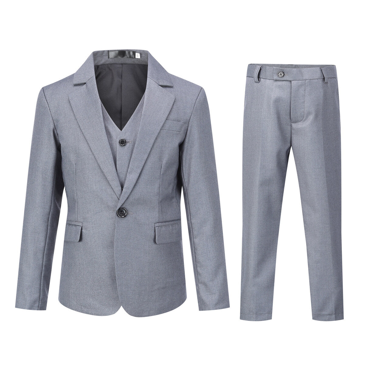 Youthup Boys 3Pce Wedding Dress Suit Blazer and Waistcoat and Pants