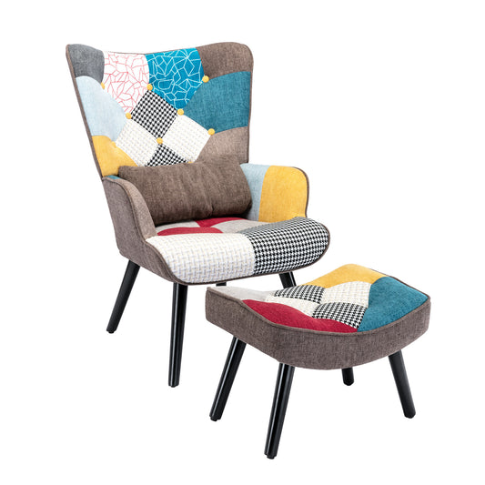 Relaxsessel mit Hocker