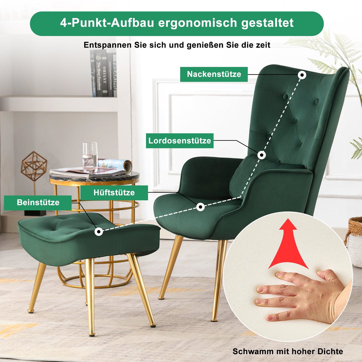 Ohrensessel  Hugo
