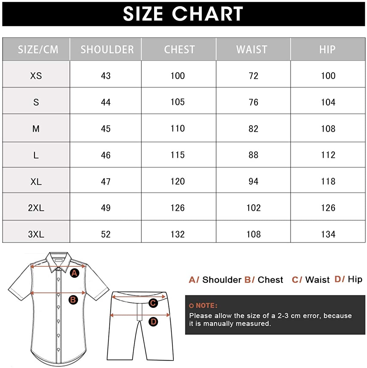 Youthup Mens 2-Piece Floral Tracksuit Short Sleeve Top and Shorts